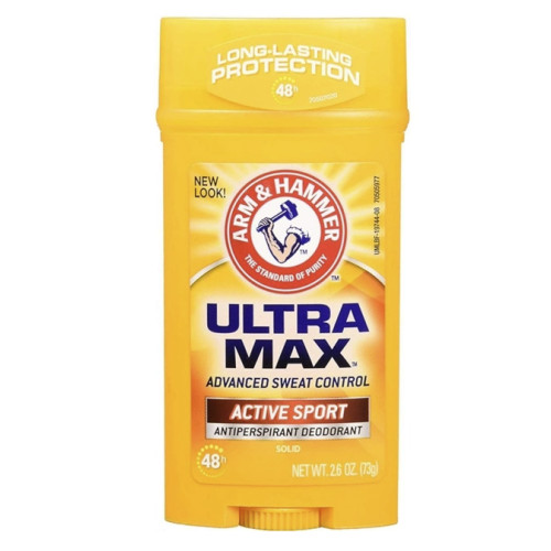 Твердий дезодорант для чоловіків Arm & Hammer Ultra Max Antiperspirant & Deodorant Active Sport 73г